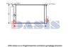 AKS DASIS 210186N Radiator, engine cooling